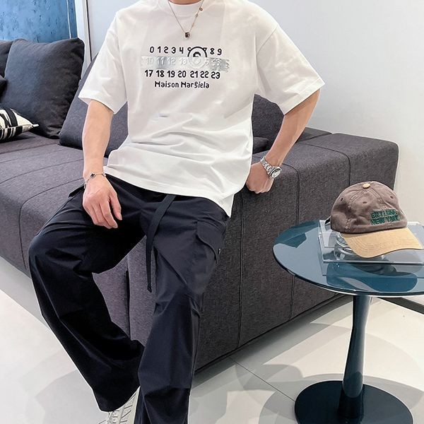 超入手困難♪メゾンマルジェラ MM6 半袖 tシャツ 偽物 ホワイト Max34517